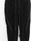 OUDE WAAG 25 autumn and winter washed elastic stitching flared pants OW-OW-25AW-PT07C1BL900-HEI black